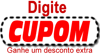 Digite CUPOM para + Desconto!